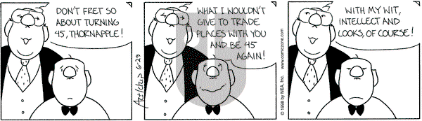 The Born Loser - Monday June 29, 1998 Comic Strip