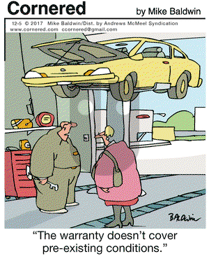 Cornered on Tuesday December 5, 2017 Comic Strip