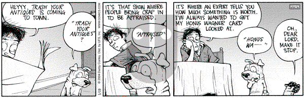 Get Fuzzy on Monday January 19, 2004 Comic Strip