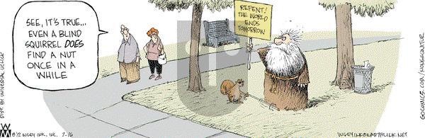 Non Sequitur - Monday July 16, 2012 Comic Strip