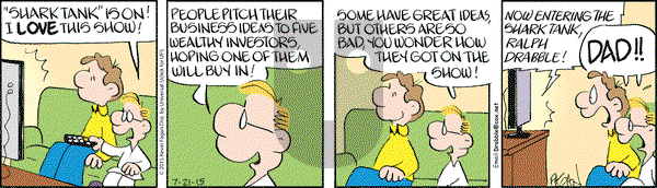 Drabble on Tuesday July 21, 2015 Comic Strip