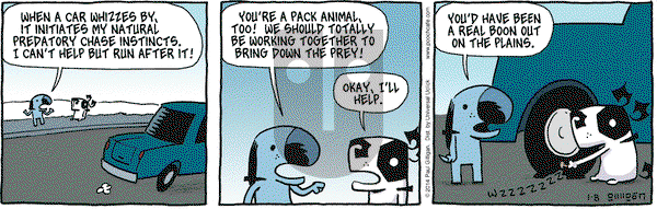 Pooch Cafe on Wednesday January 8, 2014 Comic Strip