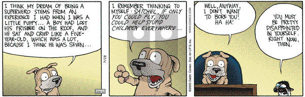 Get Fuzzy on Thursday July 28, 2005 Comic Strip
