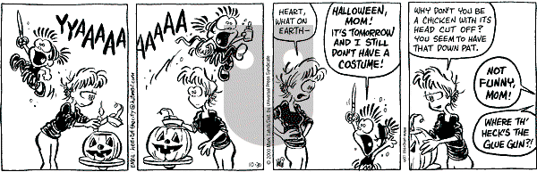 Heart of the City - Monday October 30, 2000 Comic Strip