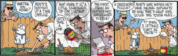 Monty on Monday April 21, 2014 Comic Strip