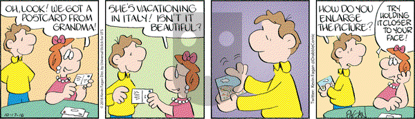 Drabble on Monday October 17, 2016 Comic Strip