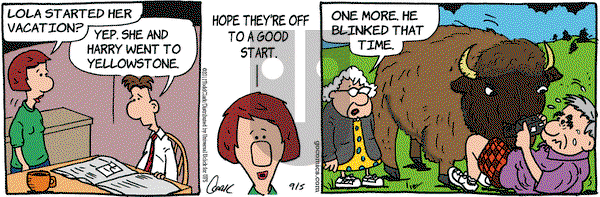 Lola on Monday September 5, 2011 Comic Strip