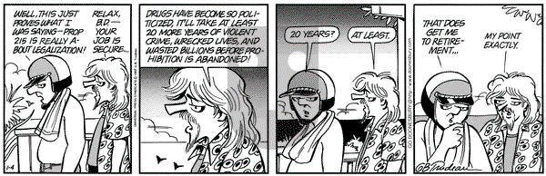 Doonesbury on Saturday January 4, 1997 Comic Strip