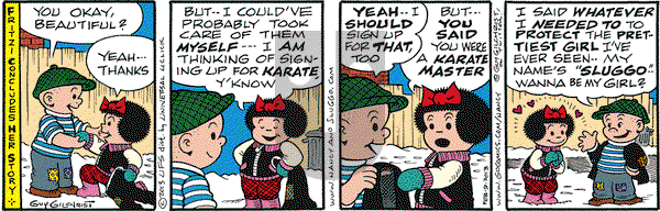 Nancy on Saturday February 9, 2013 Comic Strip