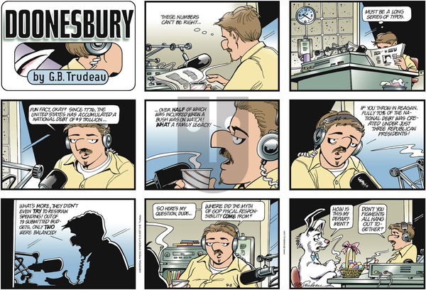 Doonesbury on Sunday September 2, 2007 Comic Strip