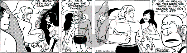 Alley Oop on Friday January 30, 2004 Comic Strip