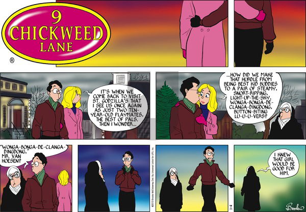 9 Chickweed Lane on Sunday January 6, 2013 Comic Strip