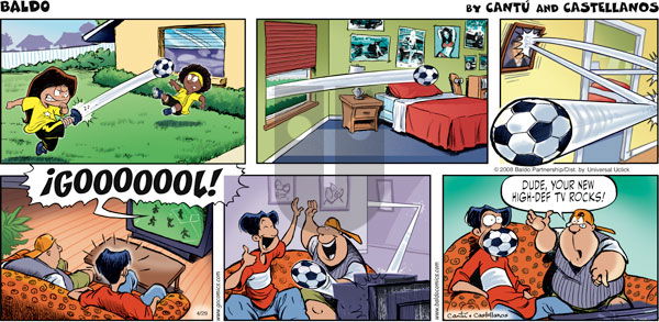 Baldo on Sunday April 29, 2012 Comic Strip
