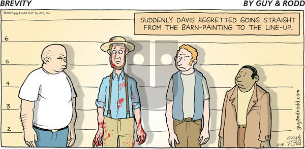Brevity on Sunday February 18, 2007 Comic Strip