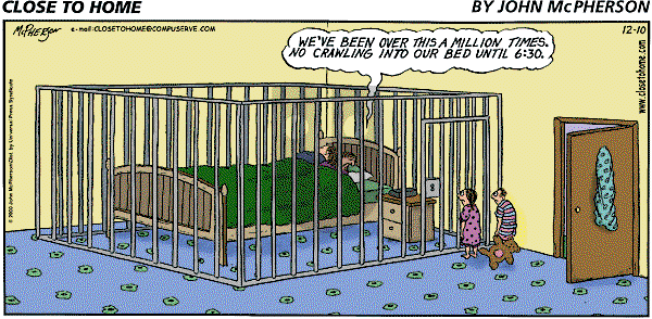 Close to Home on Friday January 5, 2001 Comic Strip