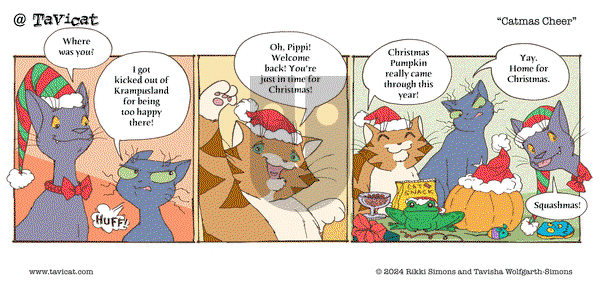 @Tavicat on Monday December 23, 2024 Comic Strip