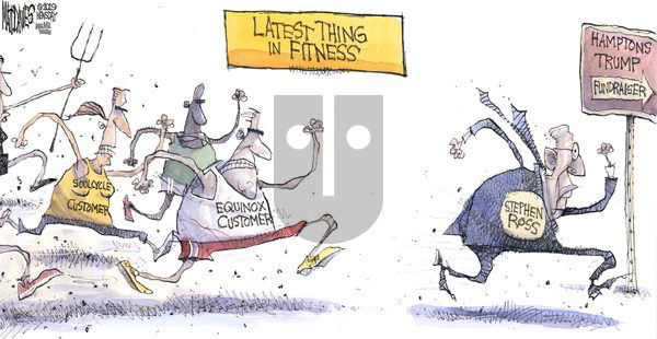 Matt Davies on Sunday August 11, 2019 Comic Strip