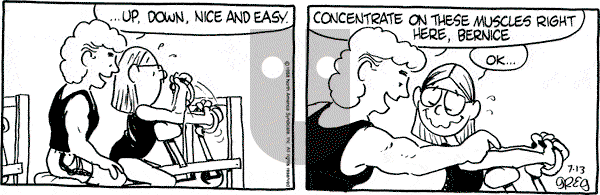 Luann on Wednesday July 13, 1988 Comic Strip