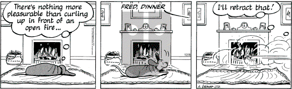 Fred Basset on Monday November 25, 2002 Comic Strip