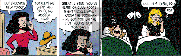 Luann on Monday April 18, 2016 Comic Strip