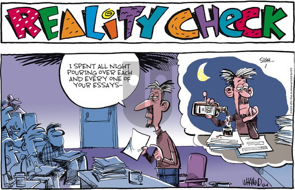 Reality Check on Sunday October 4, 2015 Comic Strip