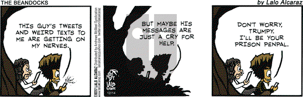 La Cucaracha on Thursday December 14, 2017 Comic Strip