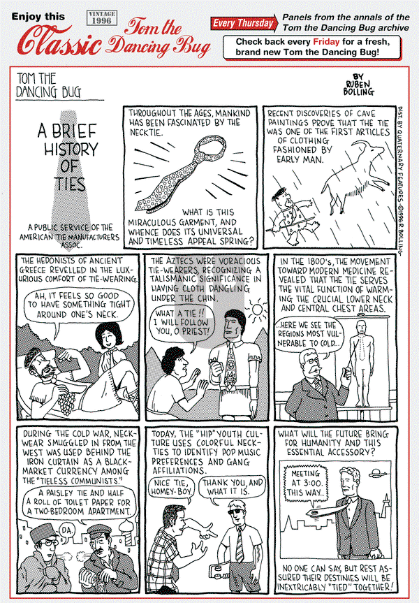 Tom the Dancing Bug on Thursday July 28, 2016 Comic Strip