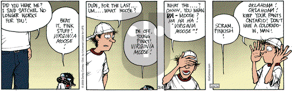 Get Fuzzy on Tuesday March 4, 2014 Comic Strip