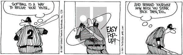 The Buckets on Saturday May 10, 1997 Comic Strip