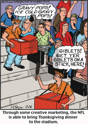 Close to Home on Thursday November 26, 2015 Comic Strip