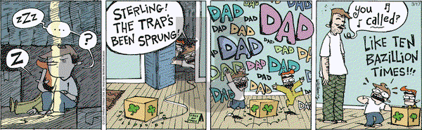 Wallace the Brave on Monday March 17, 2025 Comic Strip