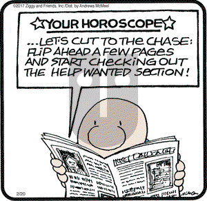 Ziggy on Monday February 20, 2017 Comic Strip