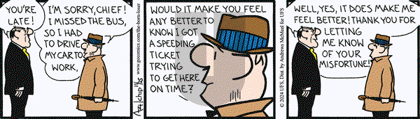 The Born Loser on Monday November 25, 2024 Comic Strip