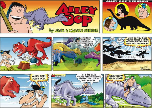Alley Oop - Sunday February 24, 2013 Comic Strip