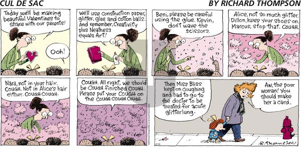 Cul de Sac on Sunday February 10, 2008 Comic Strip