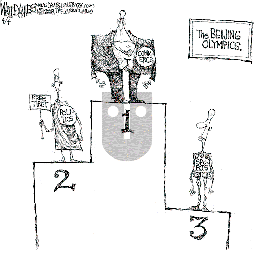 Matt Davies on Thursday April 3, 2008 Comic Strip