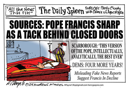 Henry Payne on Thursday April 24, 2025 Comic Strip