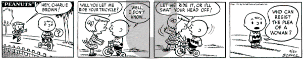 Peanuts - Thursday September 20, 1951 Comic Strip