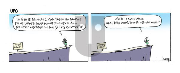 UFO on Sunday March 16, 2025 Comic Strip