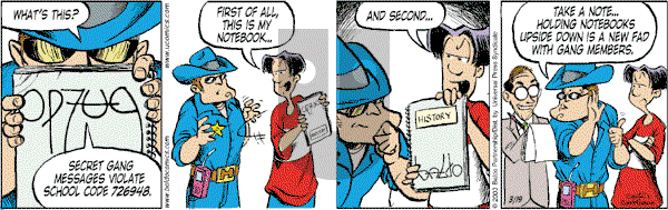 Baldo - Wednesday March 19, 2003 Comic Strip