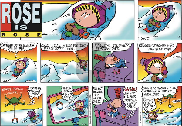 Rose is Rose on Sunday February 28, 2021 Comic Strip