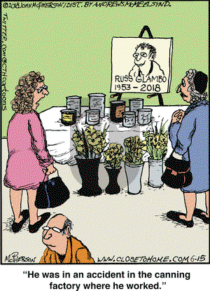 Close to Home on Friday June 15, 2018 Comic Strip