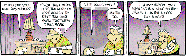 The Buckets on Monday March 9, 2020 Comic Strip