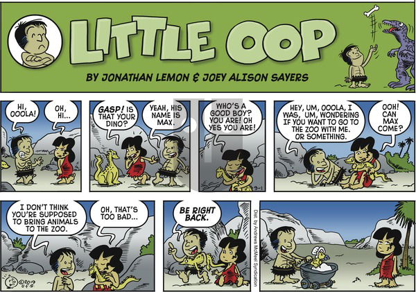 Alley Oop on Sunday September 1, 2019 Comic Strip