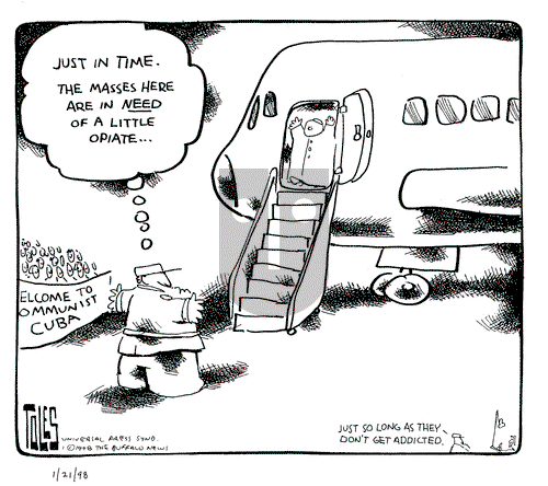 Tom Toles on Wednesday January 21, 1998 Comic Strip