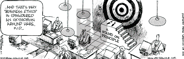 Non Sequitur on Wednesday November 1, 2000 Comic Strip