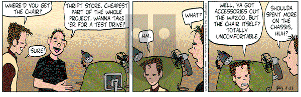 Luann on Thursday August 23, 2007 Comic Strip