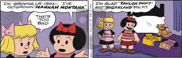 Nancy on Saturday June 12, 2010 Comic Strip