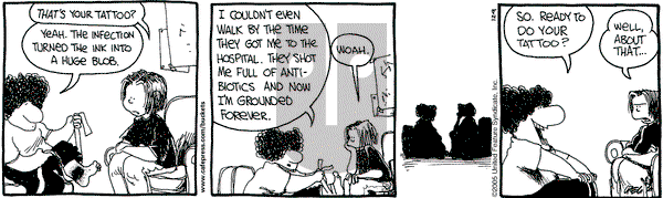 The Buckets on Friday December 9, 2005 Comic Strip