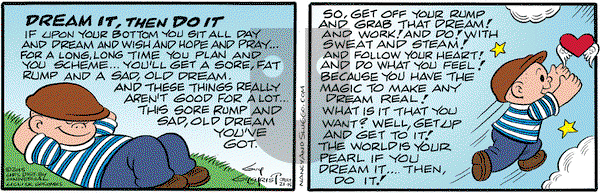 Nancy on Tuesday July 21, 2015 Comic Strip